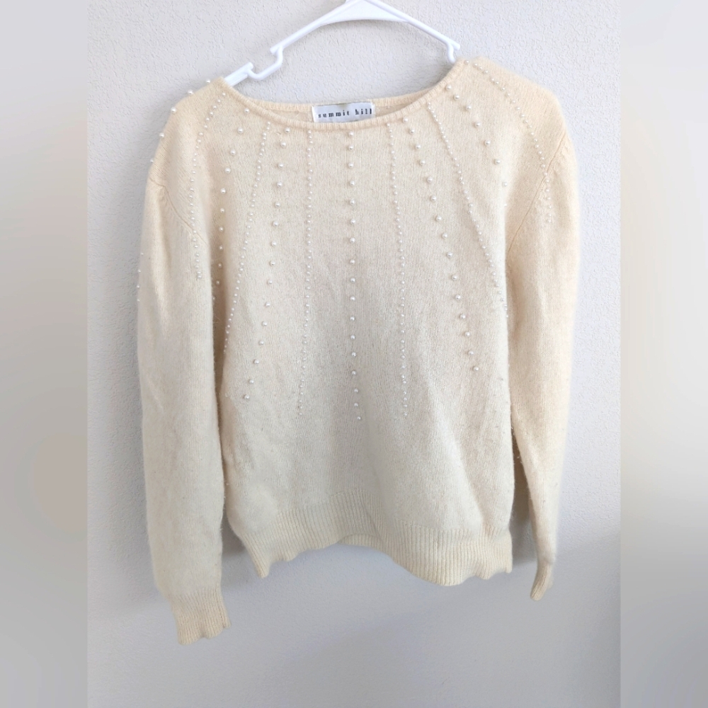 Cream Wool Sweater